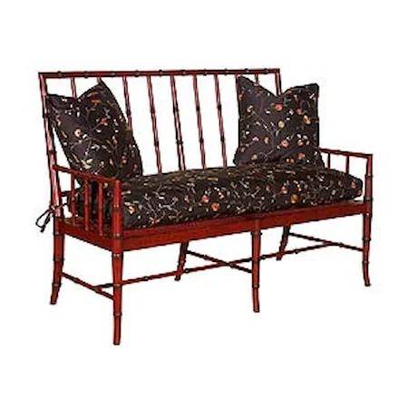 Bamboo Regency Settee